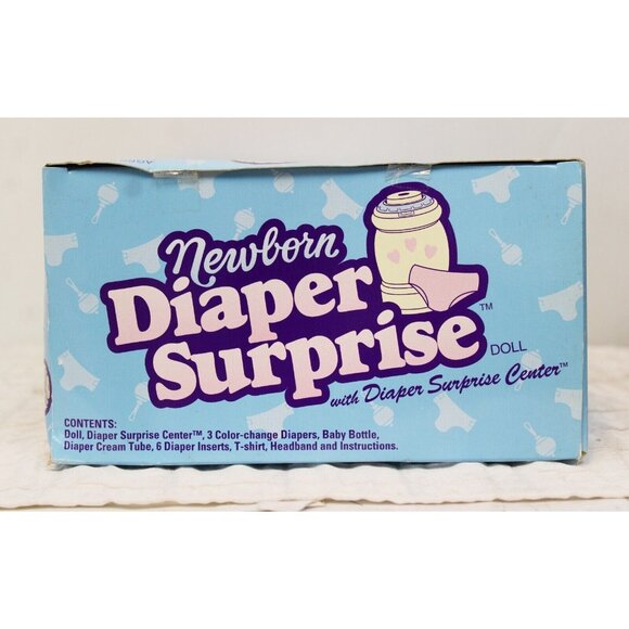1997 Kenner Newborn Diaper Surprise Center Doll Toy Baby Girls - Picture 12 of 13